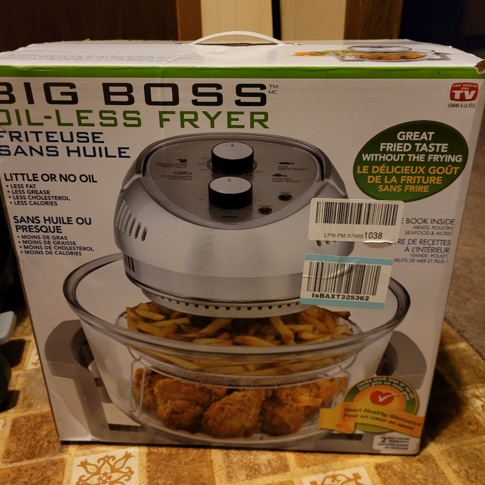 Oil-less fryer
